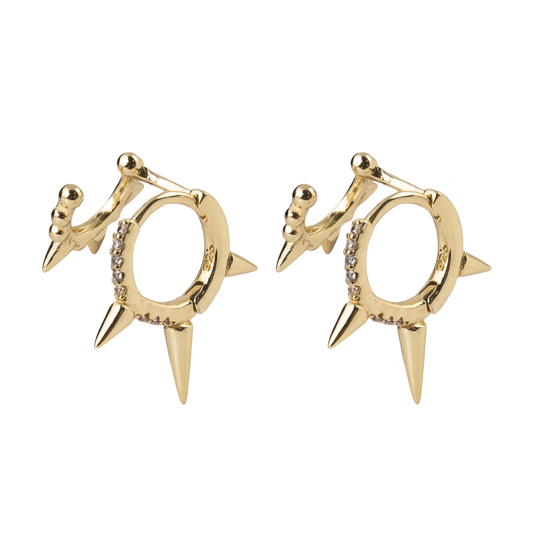 Aros double spike oro