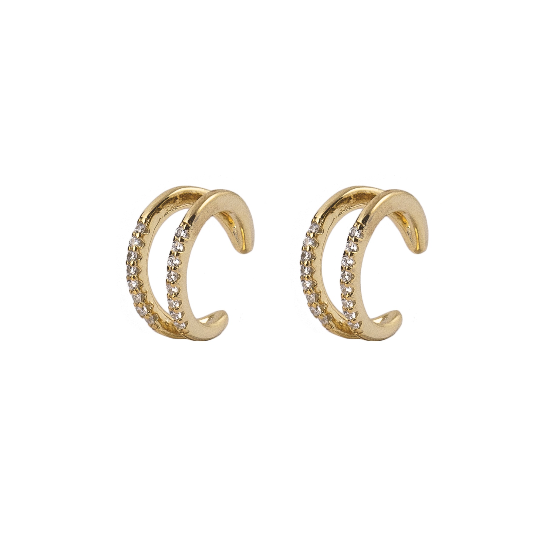 Ear Cuff twins oro