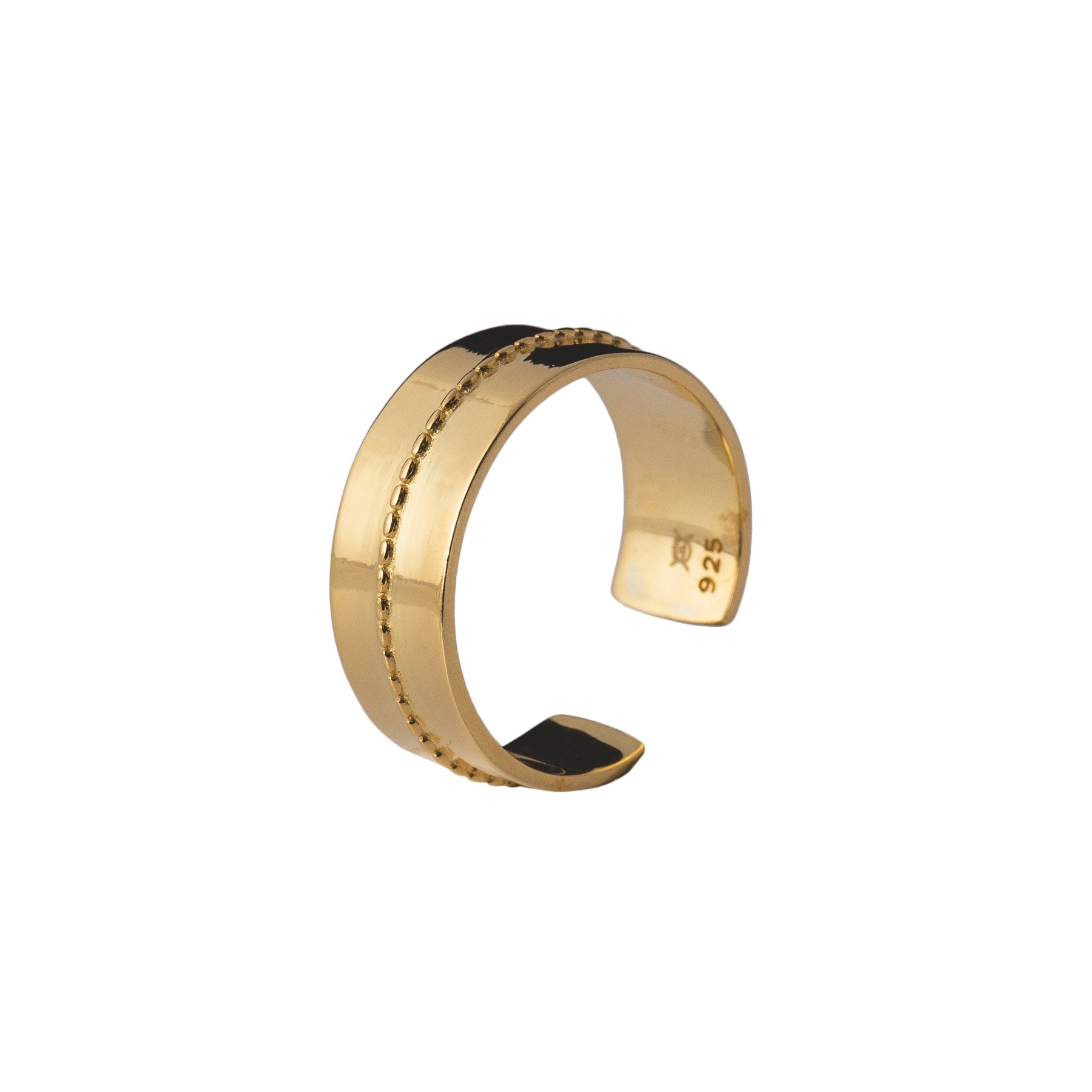 Anillo line oro