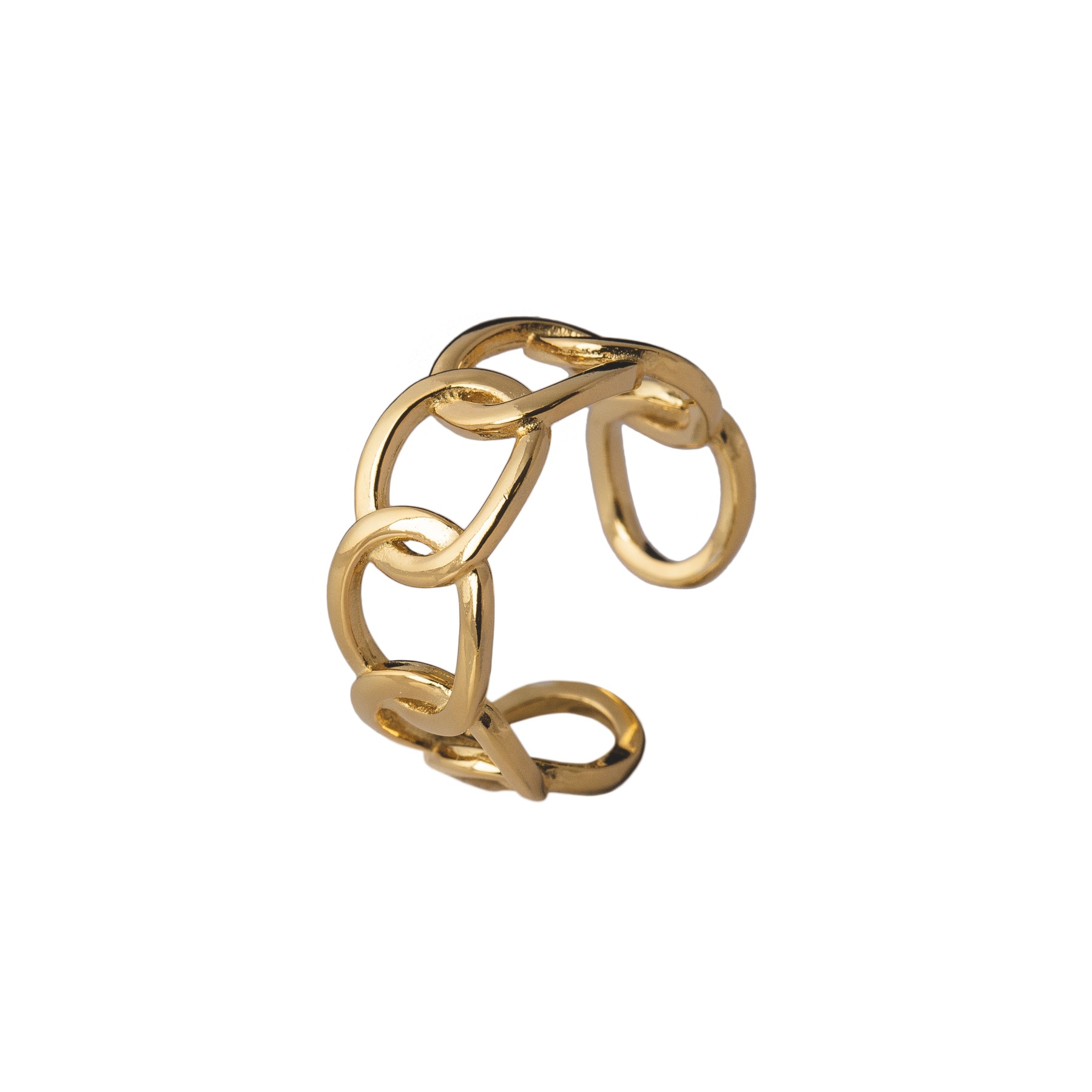 Anillo chain oro