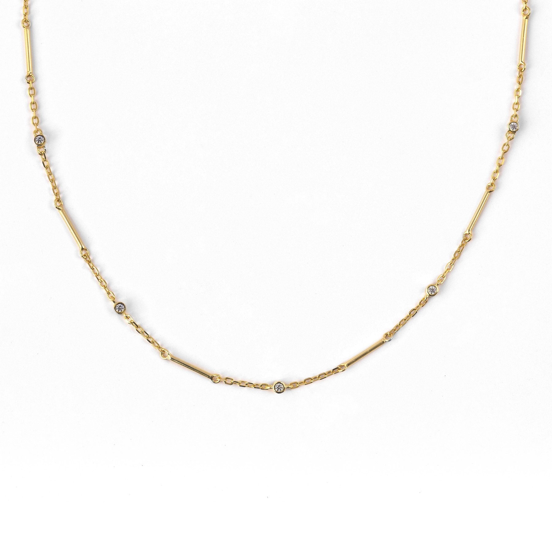 Collar stellar oro