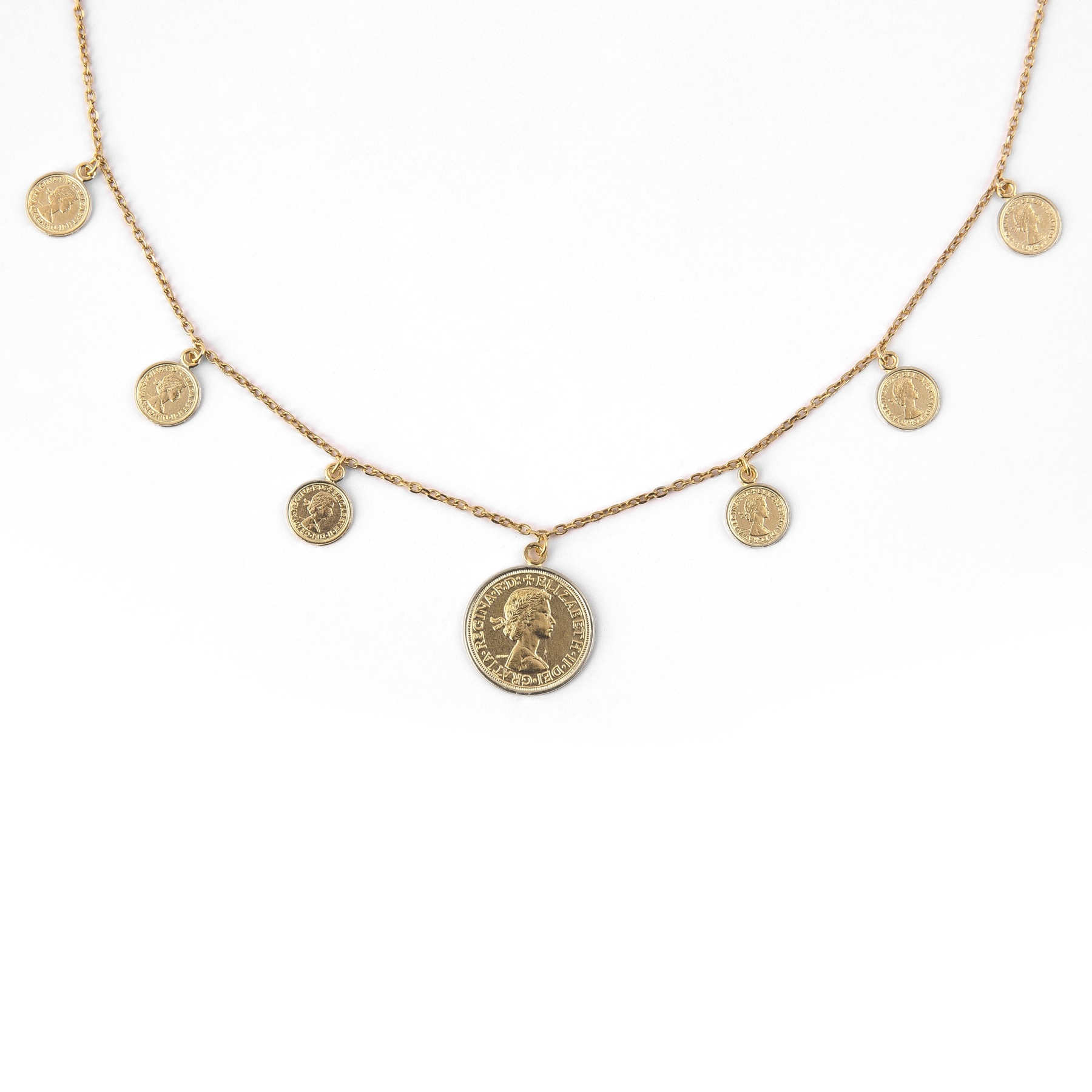 Collar mini & maxi monedas