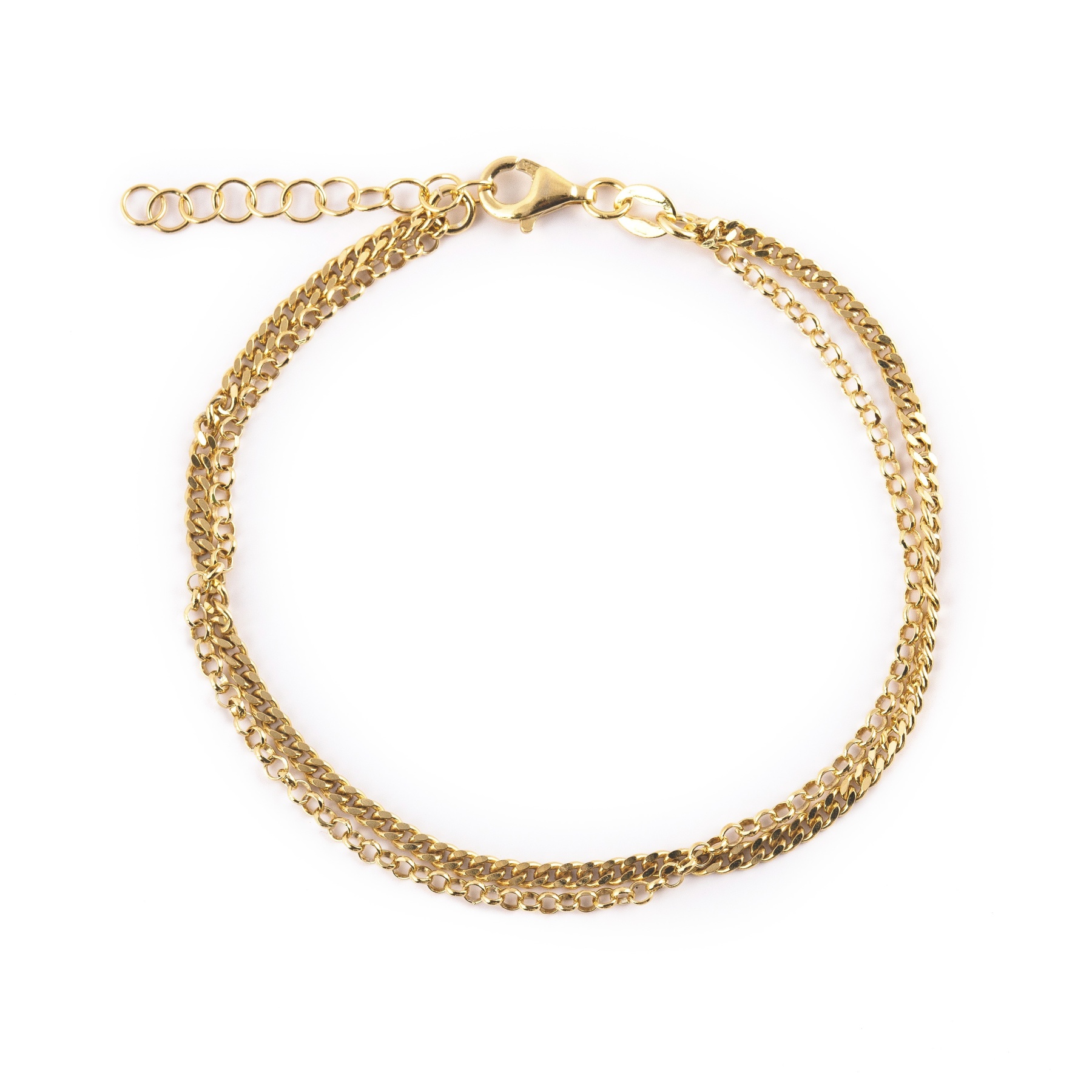 Pulsera mini double oro