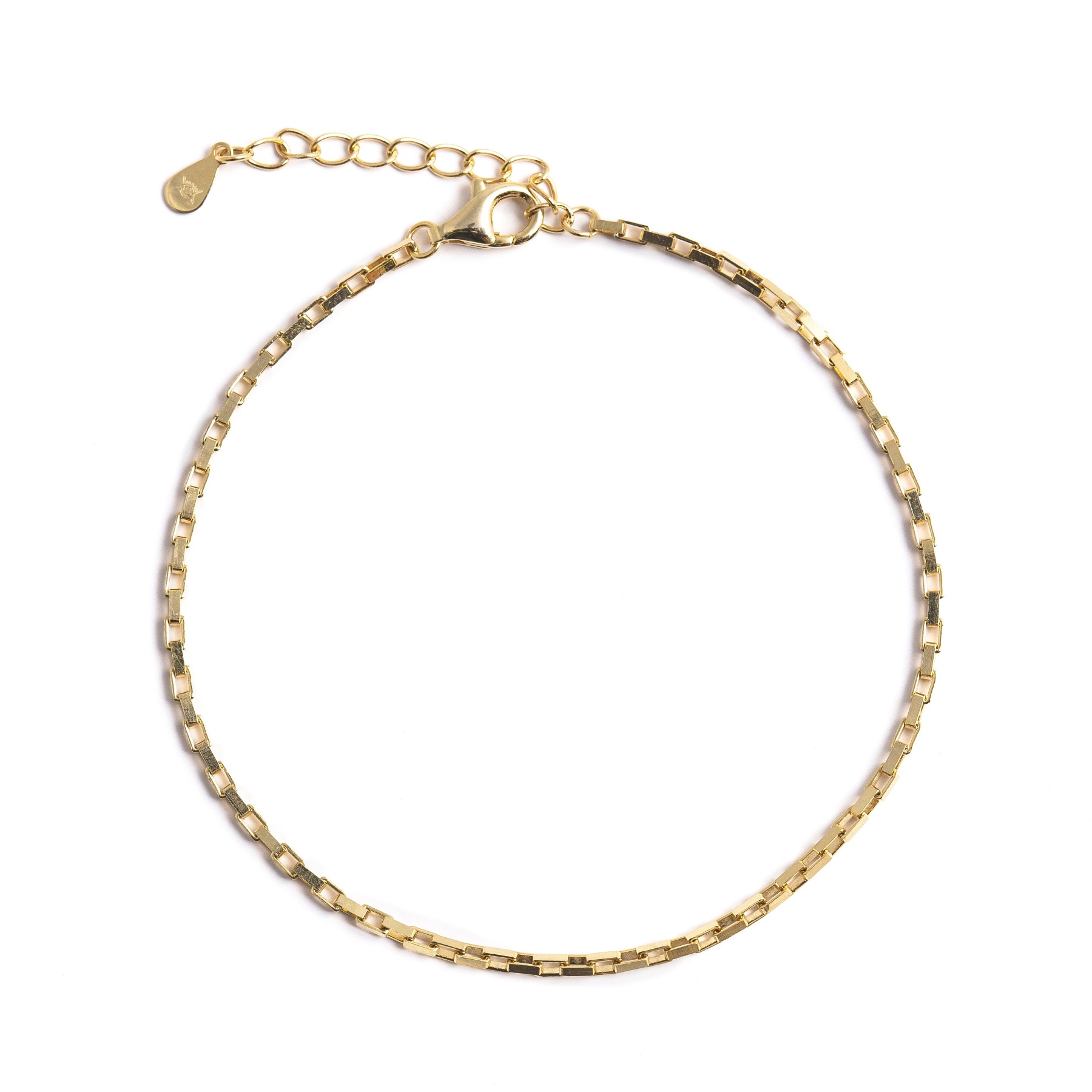 Pulsera mini eslabón oro