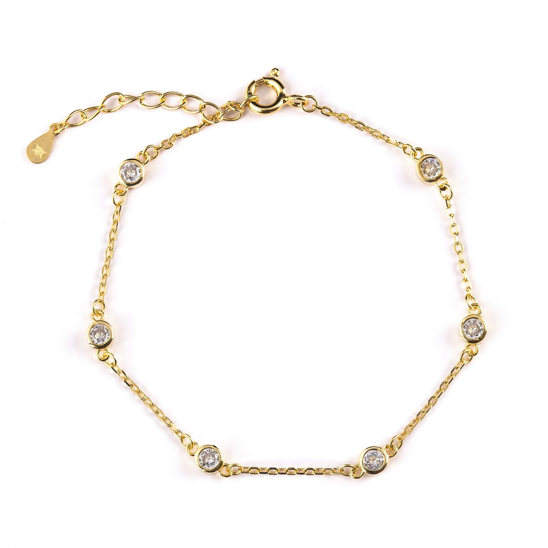 Pulsera chatones Oro